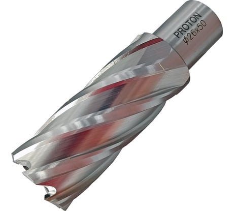 Сверло корончатое (26х50 мм; HSS; Weldon 19) PROTON Т0000022861