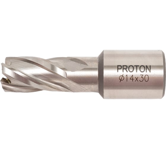 Сверло корончатое (14х30 мм; HSS; Weldon 19) PROTON Т0000023788 1