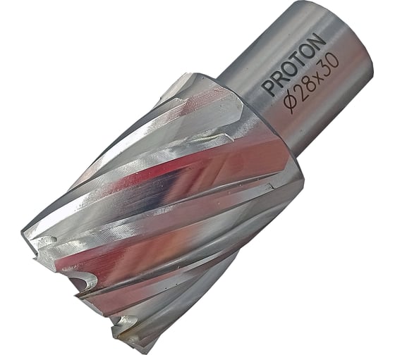 Сверло корончатое (28х30 мм; HSS; Weldon 19) PROTON Т0000022846