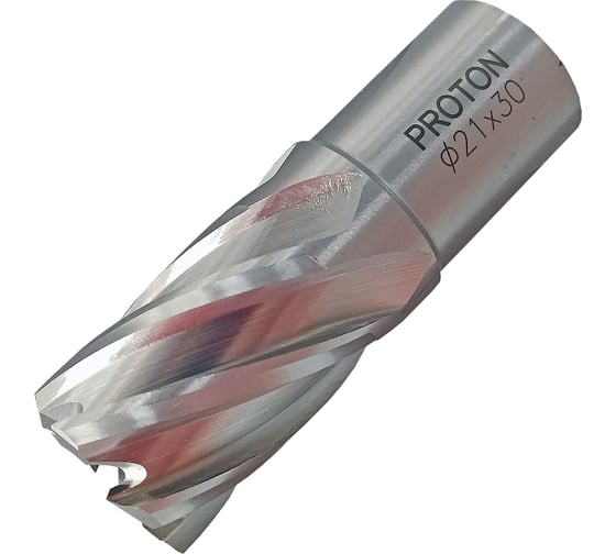 Сверло корончатое (21х30 мм; HSS; Weldon 19) PROTON Т0000026325 1