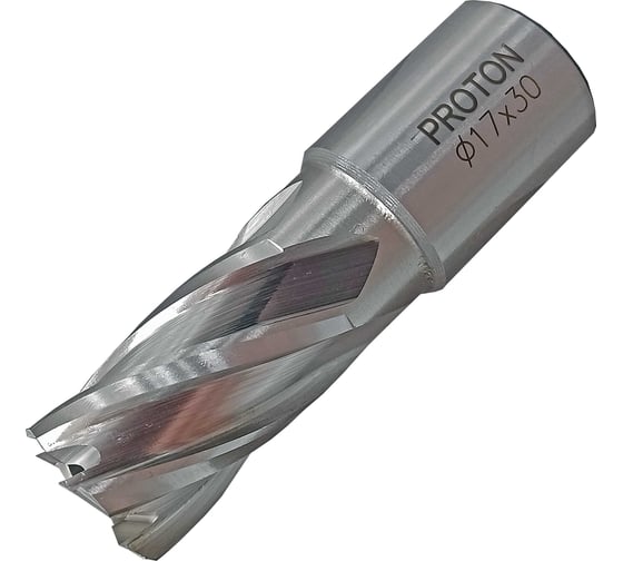 Сверло корончатое (17х30 мм; HSS; Weldon 19) PROTON Т0000023792 1
