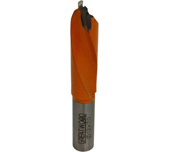 Сверло глухое GREATWOOD HW 12x70 S10x20 LH s TL53550 1