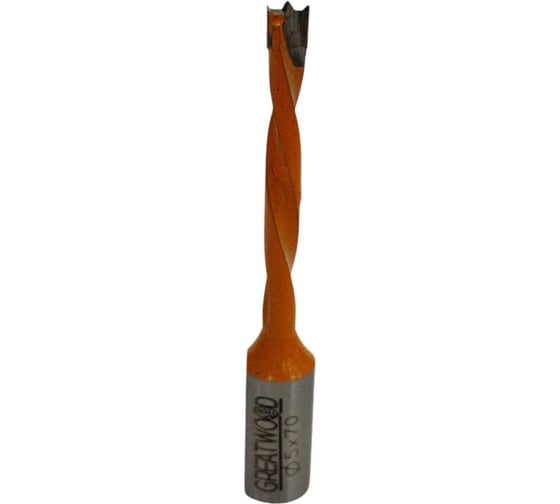 Сверло глухое GREATWOOD HW 5x70 S10x20 LH TL53537 1