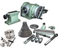 Универсально делительная головка УДГ Д-315 в сборе с токарным патроном 200 Beltools ri.266.14