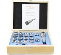 Патрон цанговый КМ3 ER32 с комплектом цанг 3-20 (18шт) Beltools ri.263.75