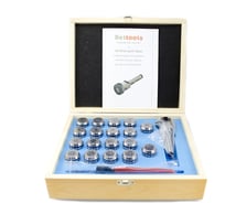 Патрон цанговый КМ2 ER32 с комплектом цанг 3-20 (18шт) Beltools ri.263.70