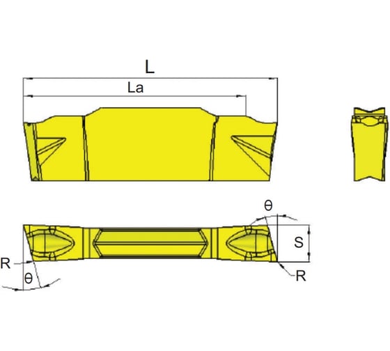 Пластина твердосплавная ZCC-CT 1уп/10шт ZPBD02002-MM-8R YBG202 1