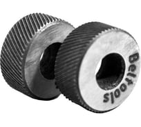 Комплект роликов 2шт (правый и левый) для сетчатого рифления (20х9х8) 90 гр. шаг 0.8 Beltools ri.254.75