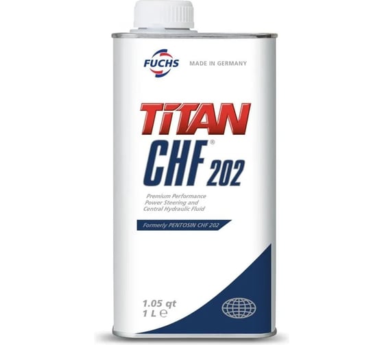 Жидкость гидравлическая FUCHS TITAN CHF 202 1L 601102059 1