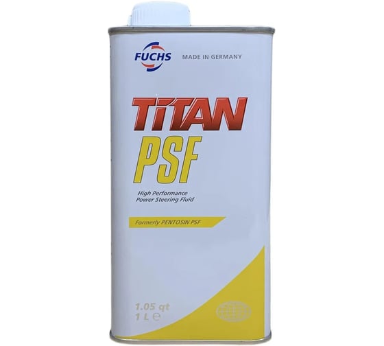 Жидкость гидравлическая FUCHS TITAN PSF 1L 600631819 1