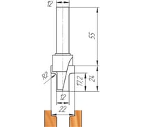 Фреза ФК 0432 МебельДрев 4627198885439