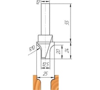 Фреза ФК 0238 МебельДрев 4627198884906