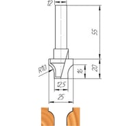 Фреза ФК 0236 МебельДрев 4627198884883