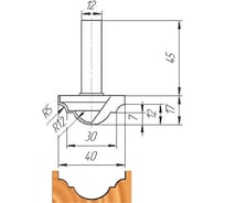 Фреза ФК 0440 МебельДрев 4627198885453