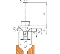 Фреза ФК 0240 МебельДрев 4627198884913