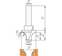 Фреза ФК 0345 МебельДрев 4627198885255