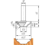 Фреза ФК 0484 МебельДрев 4627198885569