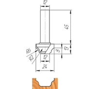 Фреза ФК 0460 МебельДрев 4627198885521