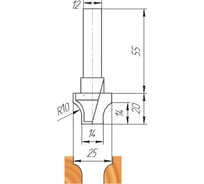 Фреза ФК 0235 МебельДрев 4627198884876