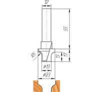 Фреза ФК 0270 МебельДрев 4627198884975