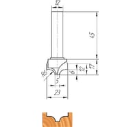 Фреза ФК 0455 МебельДрев 4627198885484