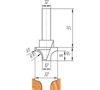 Фреза ФК 0344 МебельДрев 4627198885248