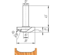 Фреза ФК 0510 МебельДрев 4627198885637