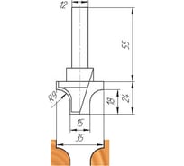 Фреза ФК 0347 МебельДрев 4627198885279
