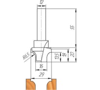 Фреза ФК 0275 МебельДрев 4627198884982