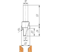 Фреза ФК 0305 МебельДрев 4627198885064