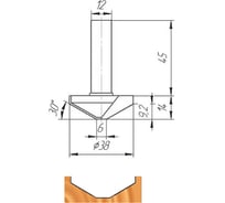 Фреза ФК 0320 МебельДрев 4627198885149
