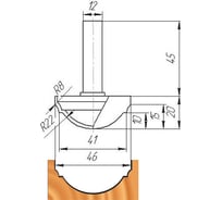 Фреза ФК 0470 МебельДрев 4627198885538