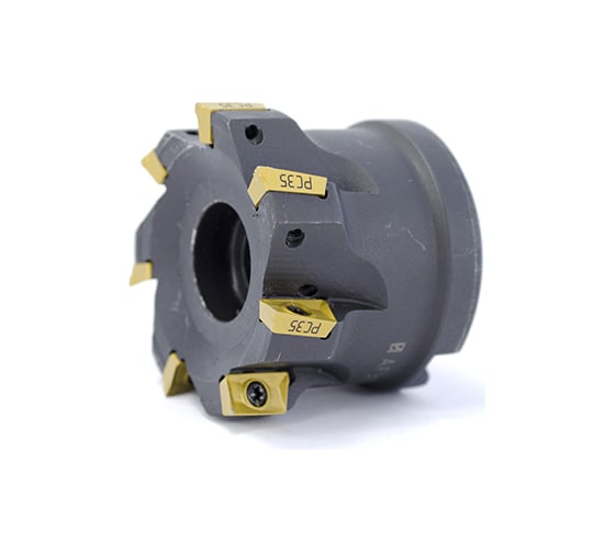 Фреза торцовая с механическим креплением 4-гранной пластины APKT 11T3.. (50х22 мм; Z=7; СОЖ) Русский Инструмент ri.195.256 1