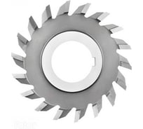 Фреза дисковая 3-х сторонняя ИНСТУЛС 80х14х27 тип 2 Z-2х7 Р6М5 2240-0158 ГОСТ 28527-90 00001879871