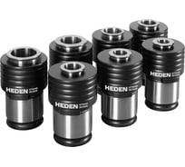 Набор резьбонарезных головок HEDEN к ETM-64, GTM60, М27-М64, ISO 529, 7 шт 504.009