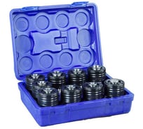 Набор резьбонарезных головок HEDEN к ETM-30, GTM24, М6-М30, ISO, 9 шт 502.005