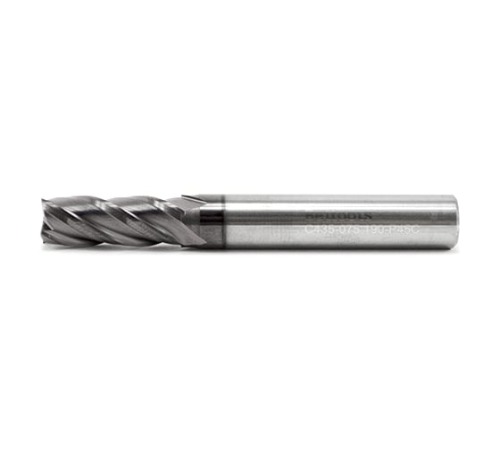 Фреза концевая твердосплавная (7.5х8х19х60 мм; P45C; Z=4; ц/хв) Beltools C435-075.190-P45C ri.192.817 1
