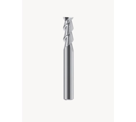 Фреза концевая ProguTEC 10×40×100, Z2, твердосплавная, без покрытия MD150-2T-104010100 1