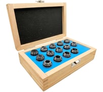 Набор цанг TORNERI ER20 из 14 шт (1-13 мм) Т027277