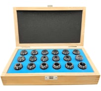 Набор цанг TORNERI ER25 из 18 шт (1-16 мм) Т027278