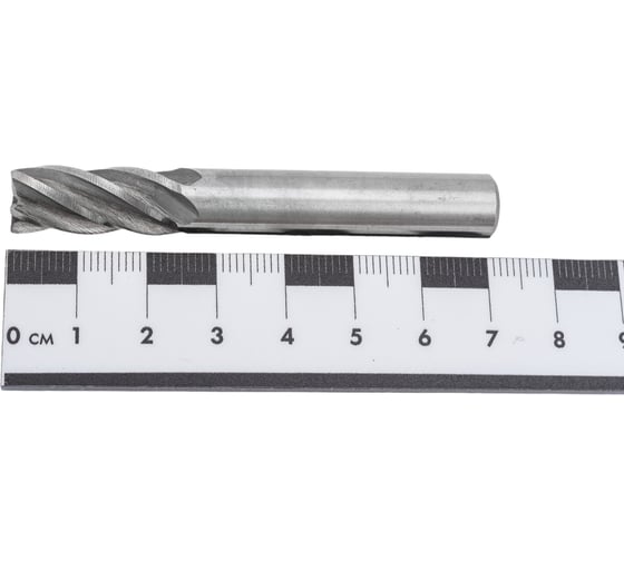 Фреза концевая ц/х Р6М5/HSS (10х22х72 мм; Z5) JSD 57533