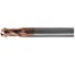 Фреза сферическая DESKAR R2.0 4x8х50 ц/х 4F nACo (P<HRC60, M, K) 00-00057737 3