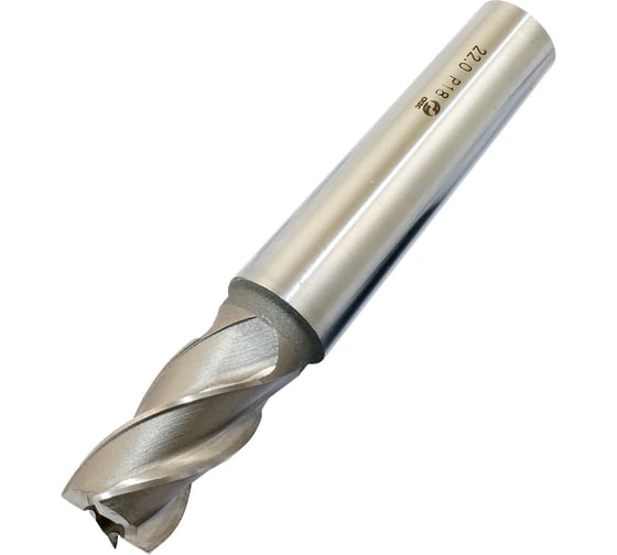 Фреза концевая CNIC 22.0x38x140 к/х Р18 Z=4 КМ3 31533 1