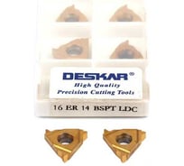 Пластина отрезная, канавочная DESKAR 16ER 14BSPT LDC STV 10 шт 00-00057911