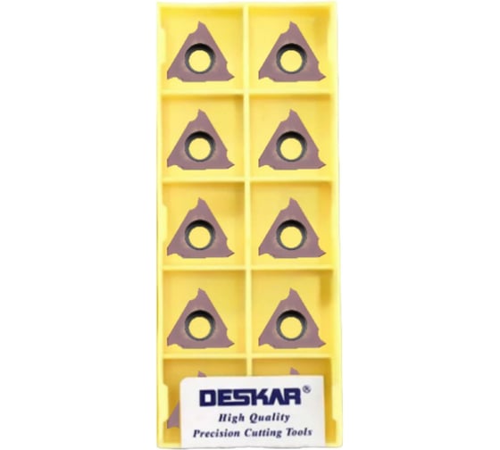 Пластина отрезная, канавочная DESKAR TGF32L 125 LF6018 10 шт 00-00062235 1