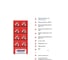 Пластина для точения DESKAR WCGT040208 AL K10 10 шт 00-00047794 2