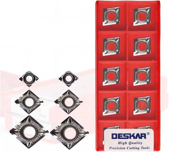 Пластина для точения DESKAR CCGT060208 AL K10 10 шт 00-00047759 1