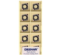 Пластина для точения DESKAR CCGT040104L-F LF6018 10 шт 00-00051882