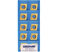 Пластина для точения DESKAR CCMT060204 LF9018 10 шт 00-00058129