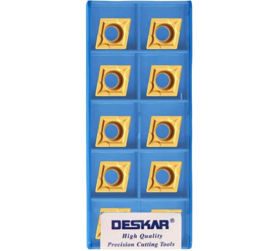 Пластина для точения DESKAR CCMT060204 LF9018 10 шт 00-00058129 1